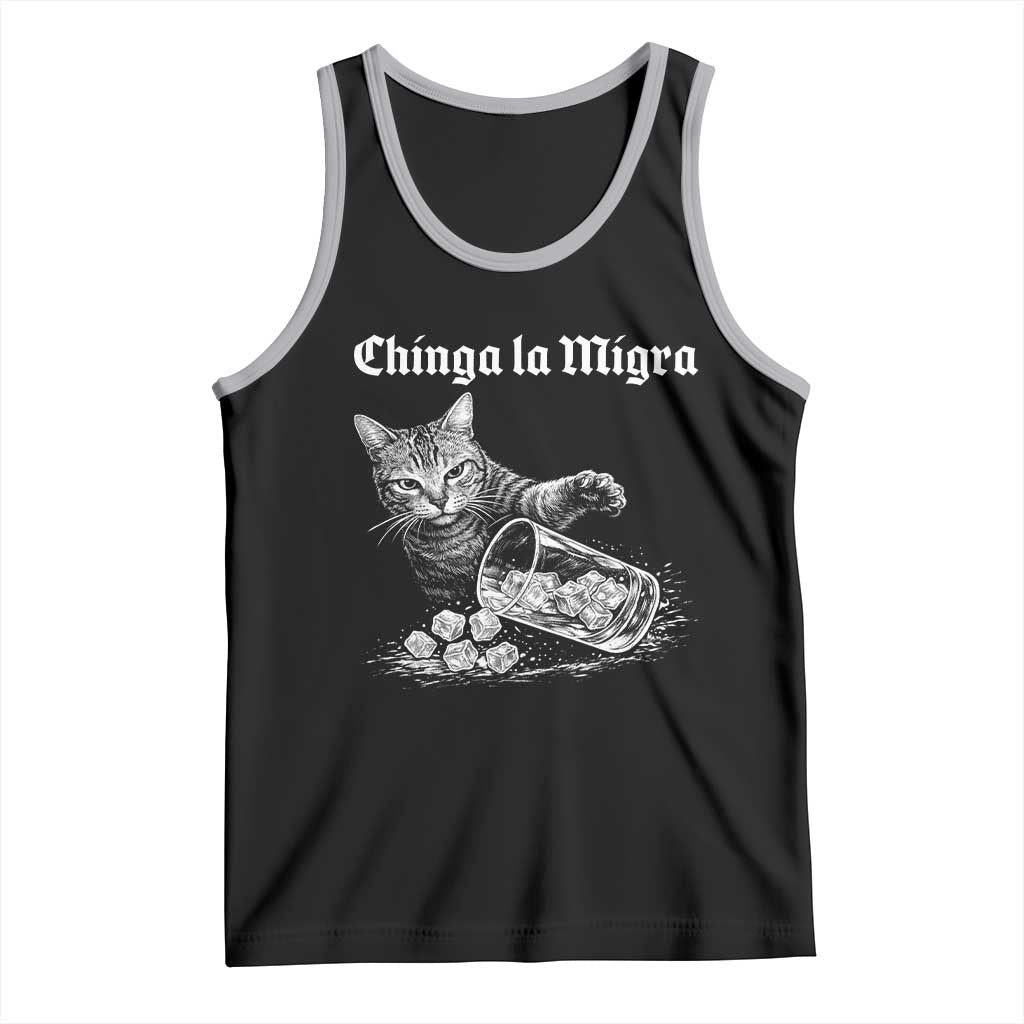 Funny Cat Anti ICE Meme Tank Top