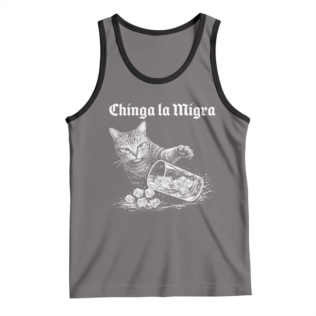 Funny Cat Anti ICE Meme Tank Top