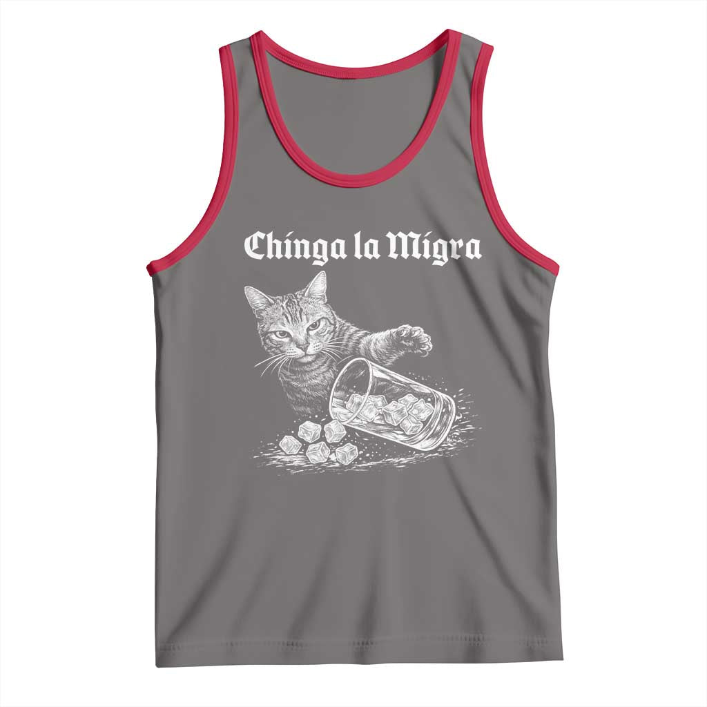 Funny Cat Anti ICE Meme Tank Top