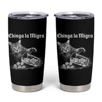 Funny Cat Anti ICE Meme Tumbler Cup