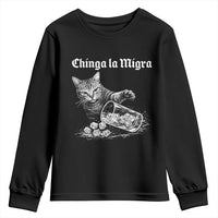 Funny Cat Anti ICE Meme Youth Sweatshirt