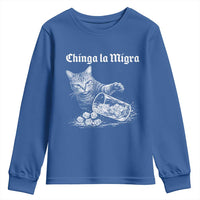 Funny Cat Anti ICE Meme Youth Sweatshirt