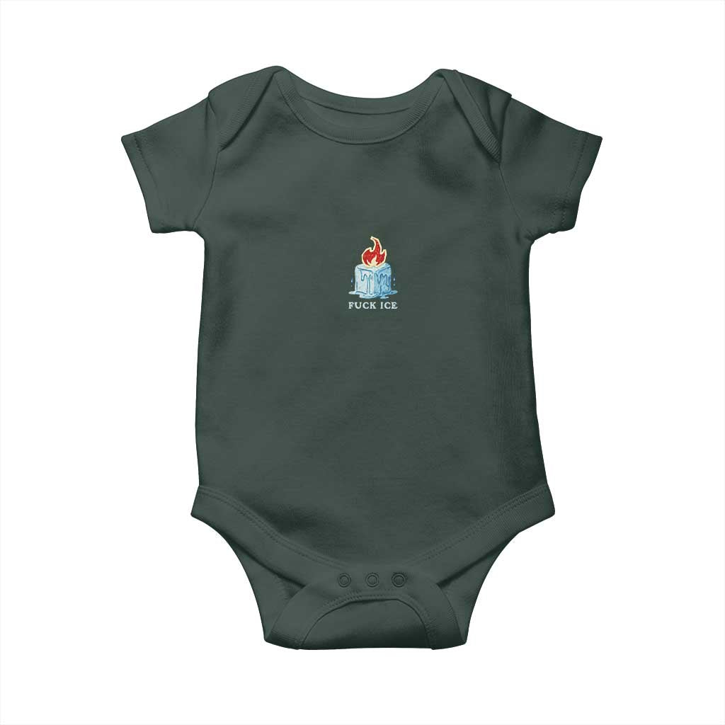 Fck Ice Baby Onesie Anti ICE Immigration Deportation Human Rights Protest