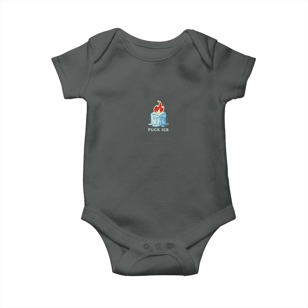 Fck Ice Baby Onesie Anti ICE Immigration Deportation Human Rights Protest