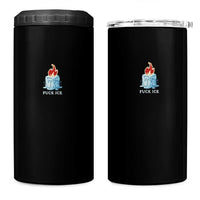 Fck Ice 4 in 1 Can Cooler Tumbler Anti ICE Immigration Deportation Human Rights Protest