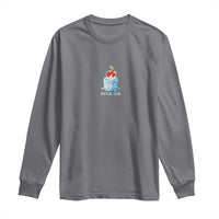 Fck Ice Long Sleeve Shirt Anti ICE Immigration Deportation Human Rights Protest