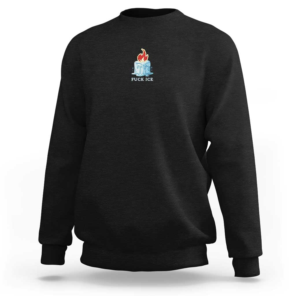 Fck Ice Sweatshirt Anti ICE Immigration Deportation Human Rights Protest