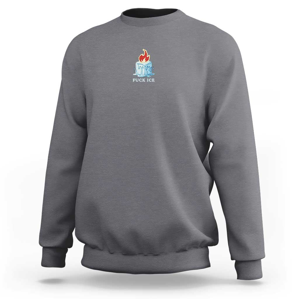 Fck Ice Sweatshirt Anti ICE Immigration Deportation Human Rights Protest
