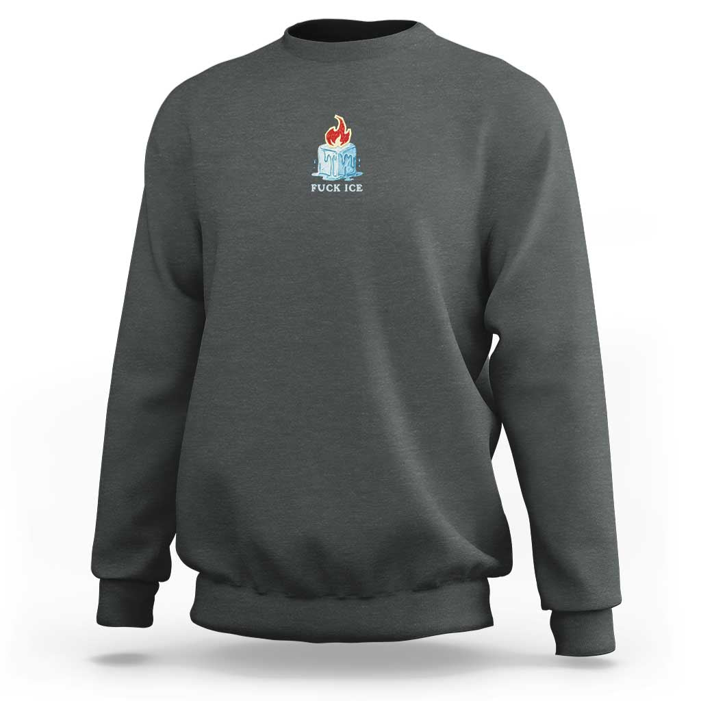 Fck Ice Sweatshirt Anti ICE Immigration Deportation Human Rights Protest