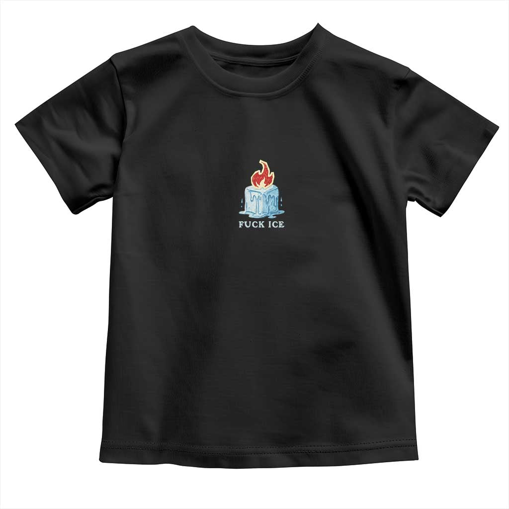 Fck Ice Toddler T Shirt Anti ICE Immigration Deportation Human Rights Protest