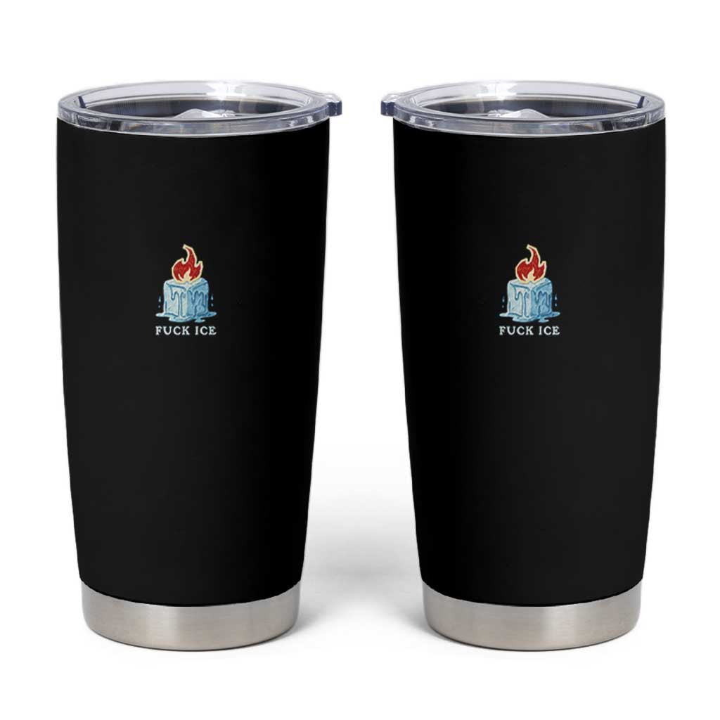 Fck Ice Tumbler Cup Anti ICE Immigration Deportation Human Rights Protest