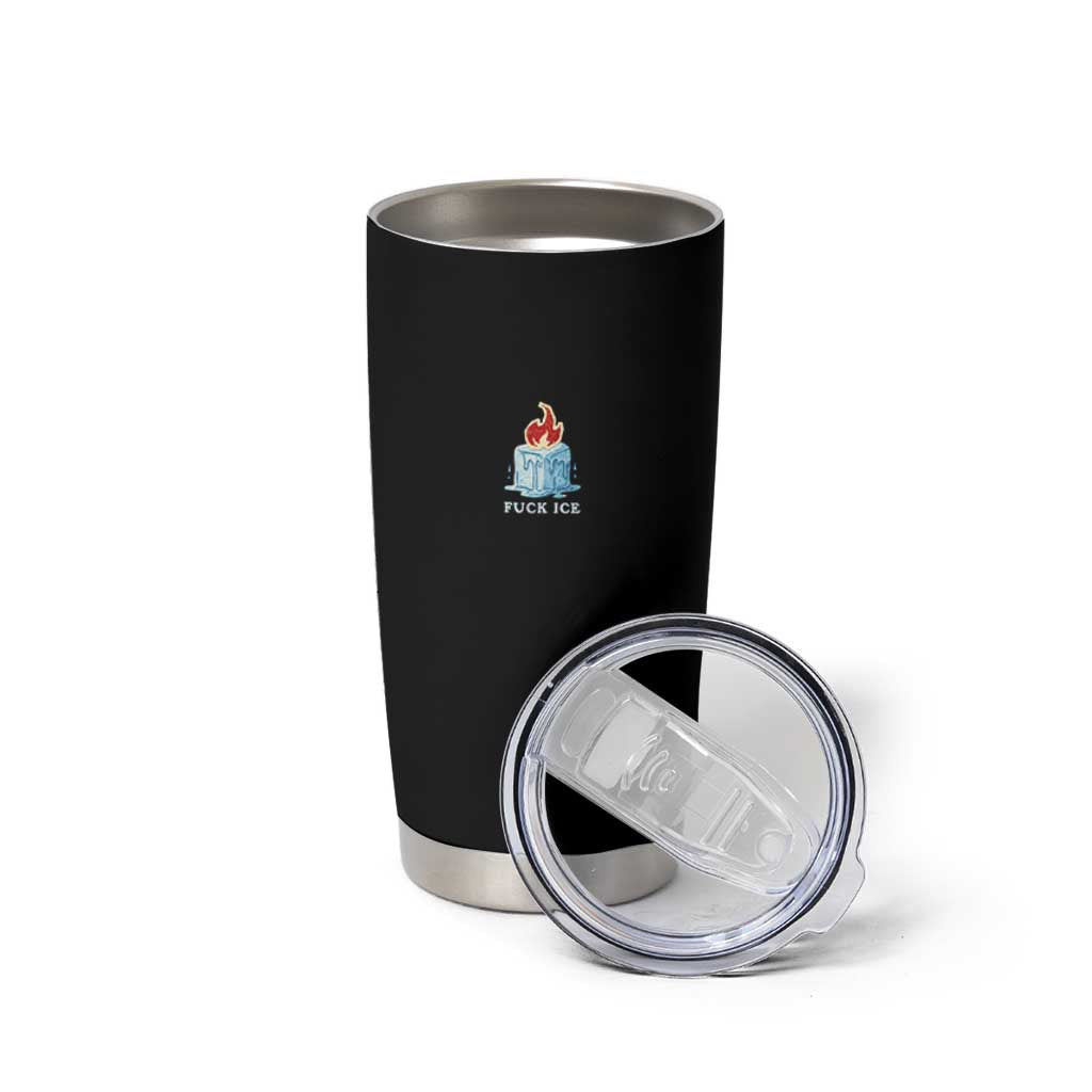 Fck Ice Tumbler Cup Anti ICE Immigration Deportation Human Rights Protest