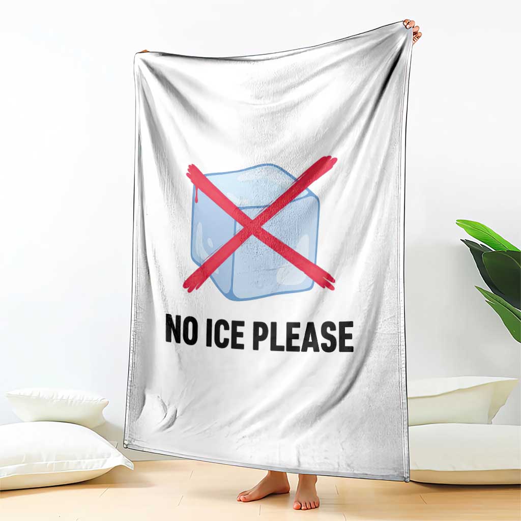 No Ice Please Throw Blanket Subtle Anti ICE Deportation Human Rights