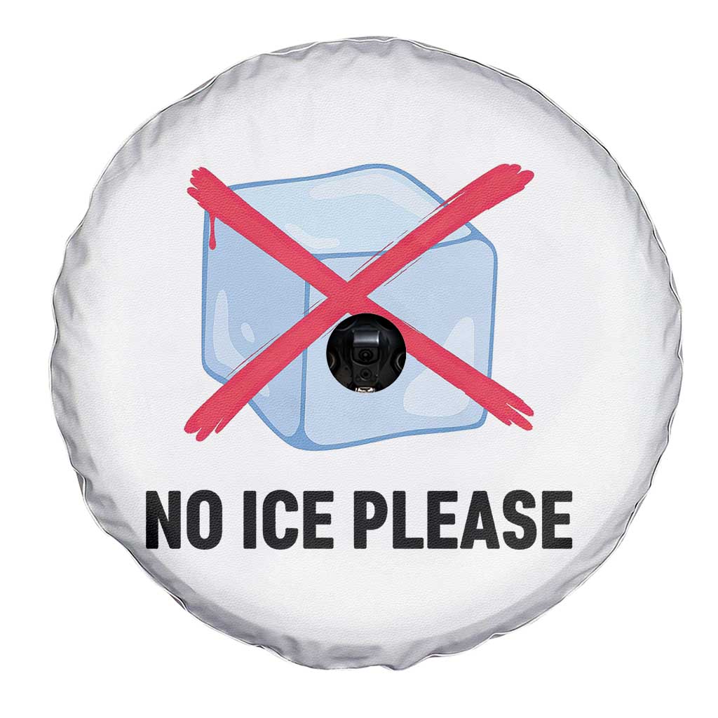 No Ice Please Spare Tire Cover Subtle Anti ICE Deportation Human Rights