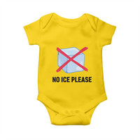No Ice Please Baby Onesie Subtle Anti ICE Deportation Human Rights