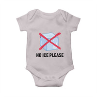 No Ice Please Baby Onesie Subtle Anti ICE Deportation Human Rights