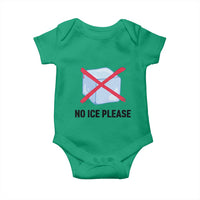 No Ice Please Baby Onesie Subtle Anti ICE Deportation Human Rights