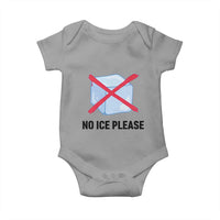 No Ice Please Baby Onesie Subtle Anti ICE Deportation Human Rights