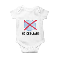 No Ice Please Baby Onesie Subtle Anti ICE Deportation Human Rights