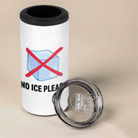 No Ice Please 4 in 1 Can Cooler Tumbler Subtle Anti ICE Deportation Human Rights