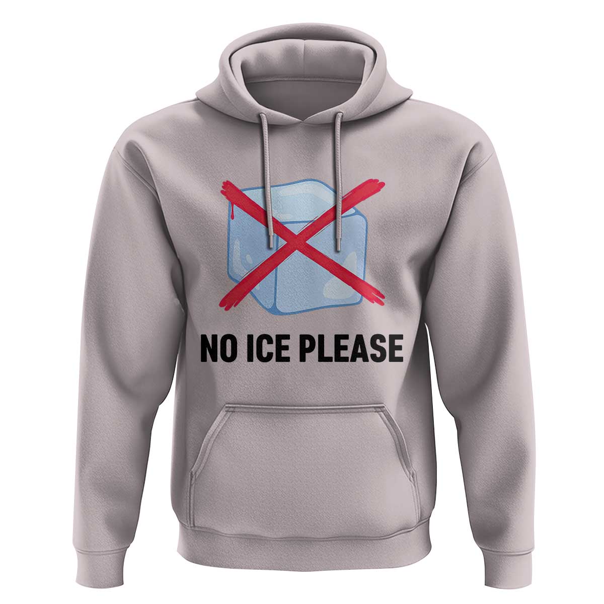 No Ice Please Hoodie Subtle Anti ICE Deportation Human Rights