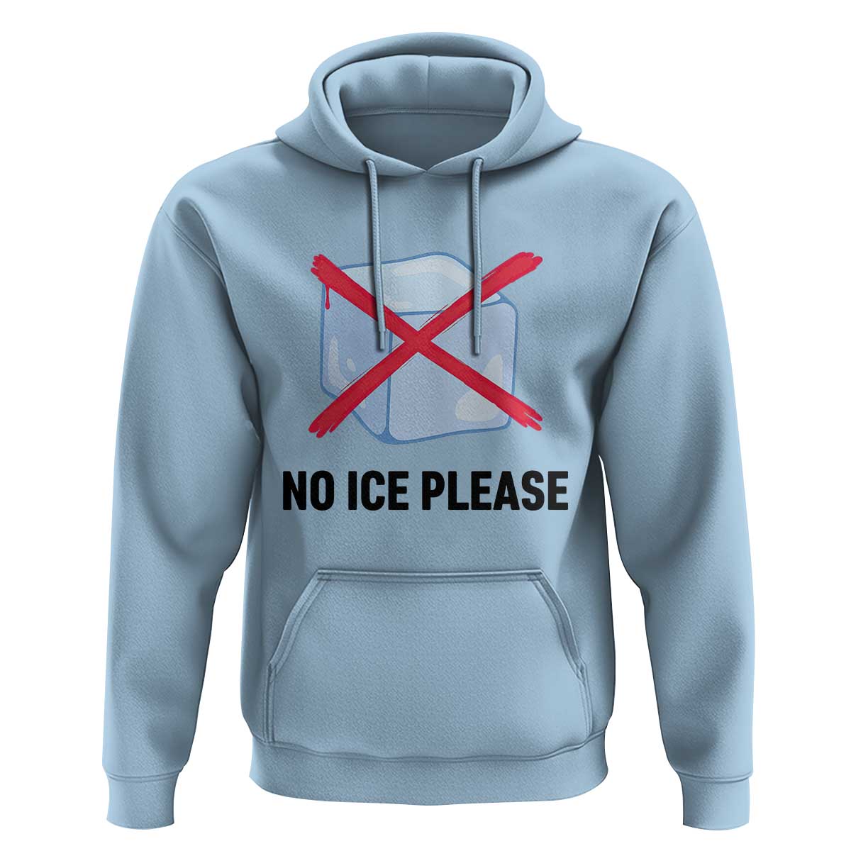 No Ice Please Hoodie Subtle Anti ICE Deportation Human Rights