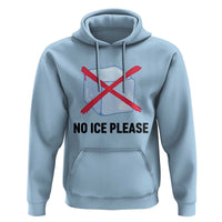 No Ice Please Hoodie Subtle Anti ICE Deportation Human Rights