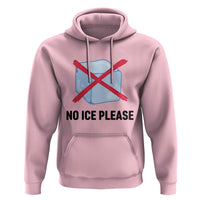 No Ice Please Hoodie Subtle Anti ICE Deportation Human Rights