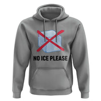 No Ice Please Hoodie Subtle Anti ICE Deportation Human Rights