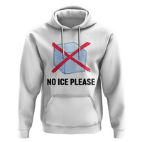 No Ice Please Hoodie Subtle Anti ICE Deportation Human Rights