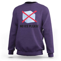 No Ice Please Sweatshirt Subtle Anti ICE Deportation Human Rights