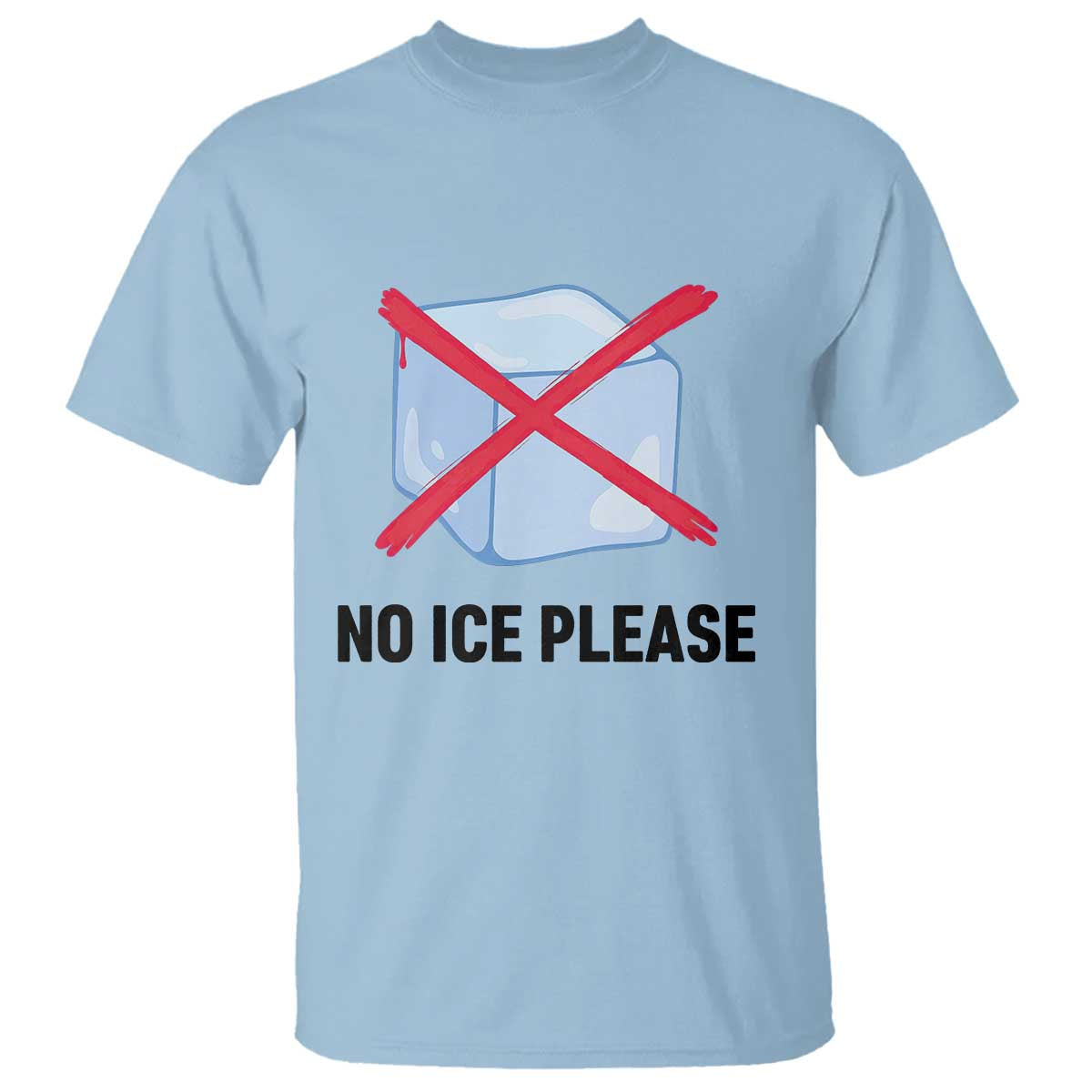 No Ice Please T Shirt Subtle Anti ICE Deportation Human Rights