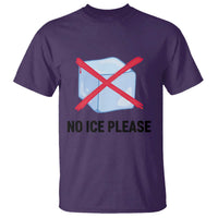 No Ice Please T Shirt Subtle Anti ICE Deportation Human Rights
