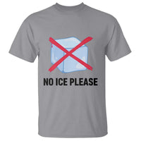 No Ice Please T Shirt Subtle Anti ICE Deportation Human Rights