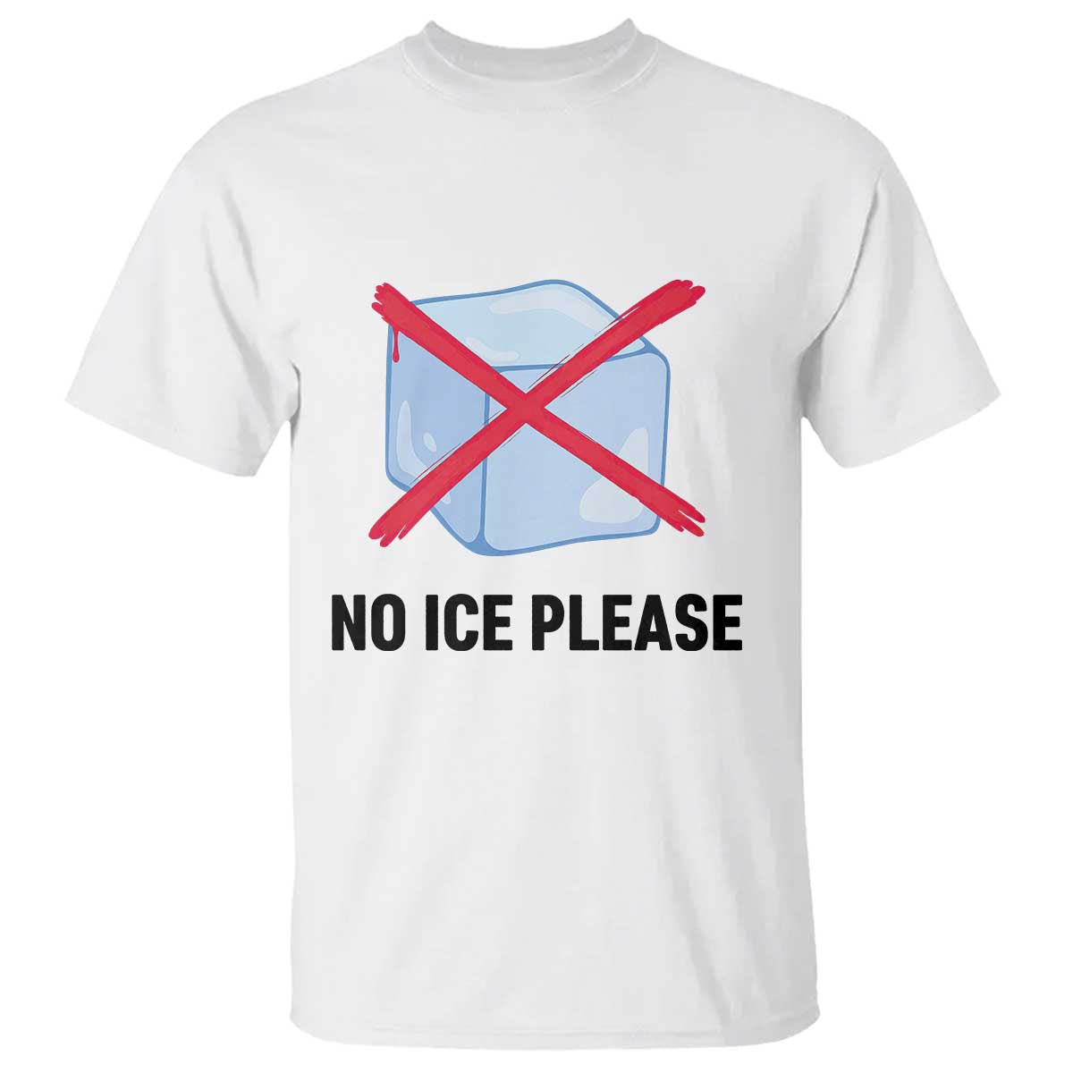 No Ice Please T Shirt Subtle Anti ICE Deportation Human Rights