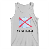 No Ice Please Tank Top Subtle Anti ICE Deportation Human Rights