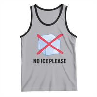 No Ice Please Tank Top Subtle Anti ICE Deportation Human Rights