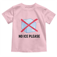No Ice Please Toddler T Shirt Subtle Anti ICE Deportation Human Rights