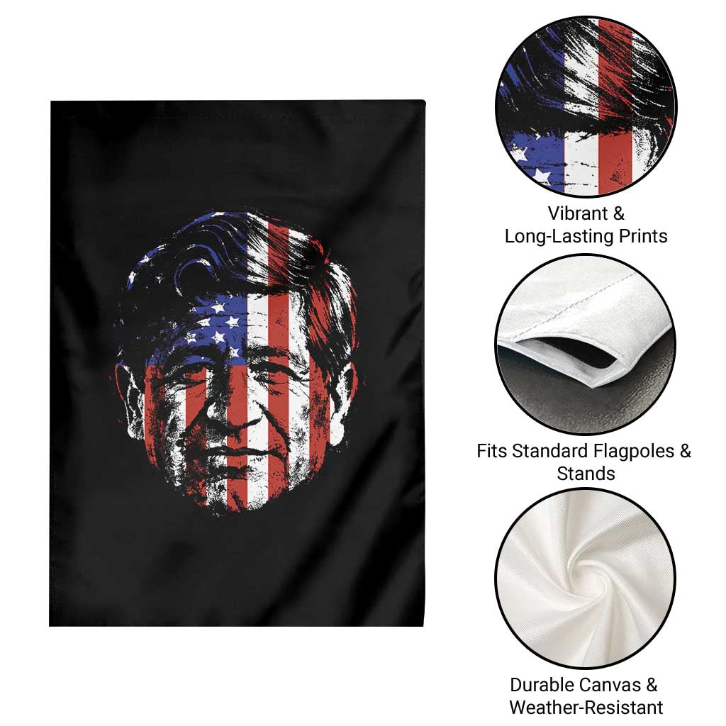 Cesar Chavez Garden Flag Hispanic Heritage Month American Flag Portrait