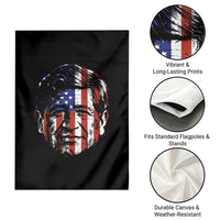Cesar Chavez Garden Flag Hispanic Heritage Month American Flag Portrait