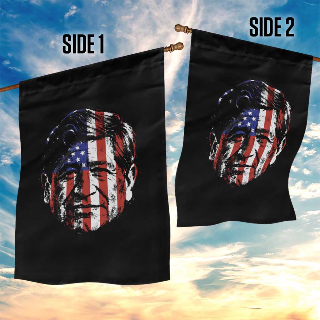 Cesar Chavez Garden Flag Hispanic Heritage Month American Flag Portrait
