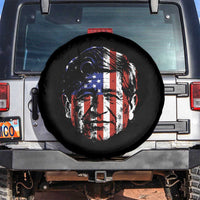 Cesar Chavez Spare Tire Cover Hispanic Heritage Month American Flag Portrait