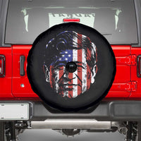 Cesar Chavez Spare Tire Cover Hispanic Heritage Month American Flag Portrait