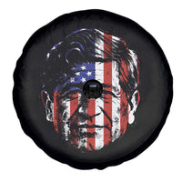 Cesar Chavez Spare Tire Cover Hispanic Heritage Month American Flag Portrait