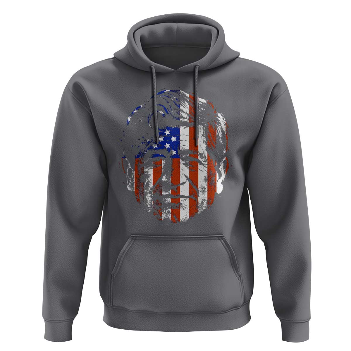 Cesar Chavez Hoodie Hispanic Heritage Month American Flag Portrait