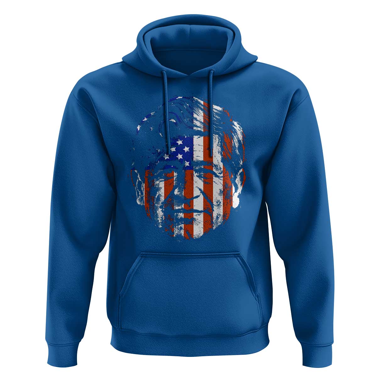 Cesar Chavez Hoodie Hispanic Heritage Month American Flag Portrait