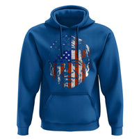 Cesar Chavez Hoodie Hispanic Heritage Month American Flag Portrait