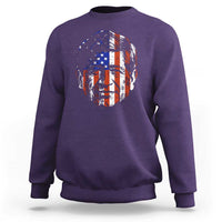 Cesar Chavez Sweatshirt Hispanic Heritage Month American Flag Portrait