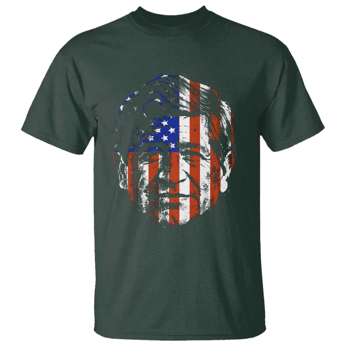 Cesar Chavez T Shirt Hispanic Heritage Month American Flag Portrait