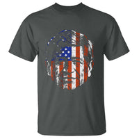 Cesar Chavez T Shirt Hispanic Heritage Month American Flag Portrait